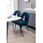 Chaise rembourrée contemporaine en velours-620781664