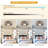 20" Bamboo Farmhouse Caged LED Dimmable RGB Ceiling Fan With Light And Remote Control