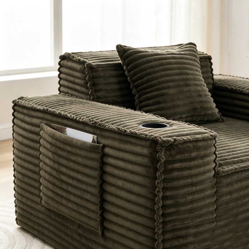 Fauteuil 1Spress, Brun