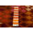 One-of-a-kind Hand-knotted Akhjah Burnt Orange 6'3" x 8'6" Wool Rug