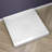 32" W × 32" D Acrylic Shower Base Single Threshold for Alcove Installation with Rectangular Drain Cover