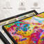 Marbre fluide, impression sur toile abstraite-449392673
