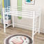 Metal Loft Bed with Guardrails-892129044