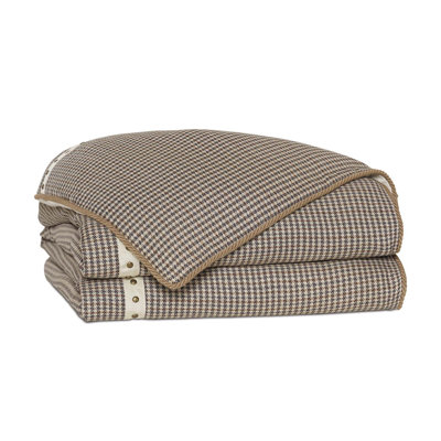 Cody Tan Geometric Cotton Blend Comforter