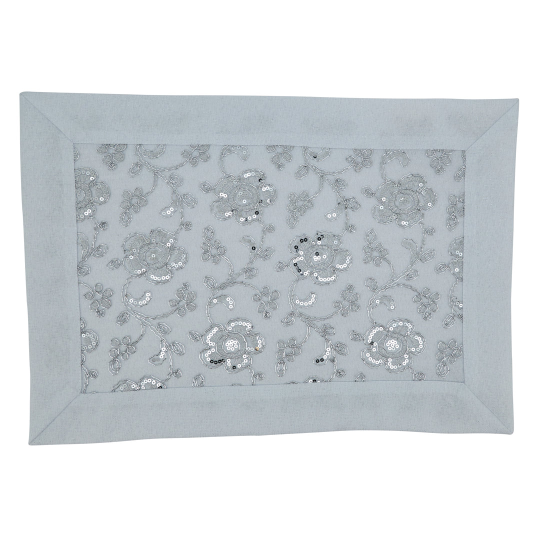 Éloise Floral 14" Placemat (Set of 4) Saro 