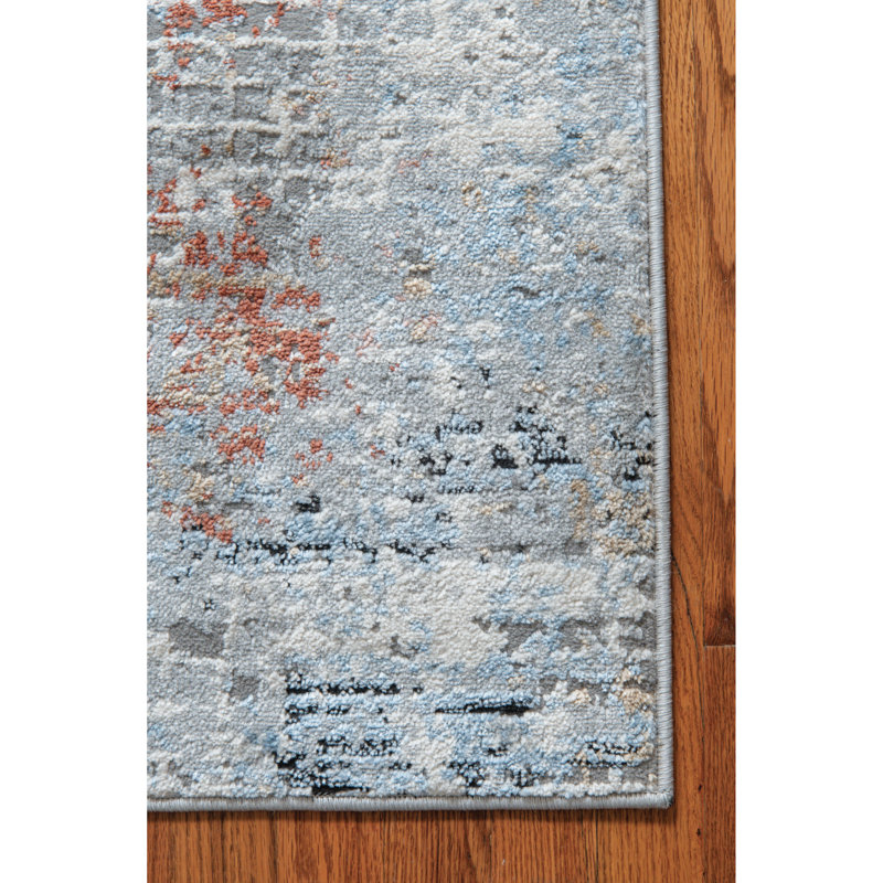 United Weavers Austin Devine Rust Area Rug 7'10" x 10'6", Rectangle 7'1" x 10'7"