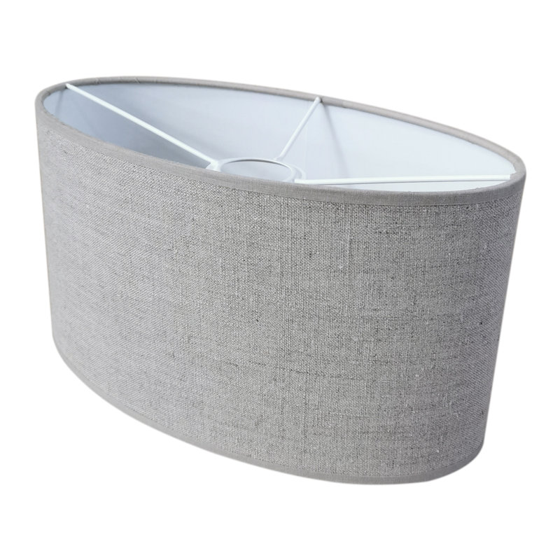 Marielle 1 - Light White Elipse Pendant, White, 30cm H x 50cm W x 25cm D