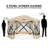 12 pi. L 12 pi. D Pop-up en fibre de verre