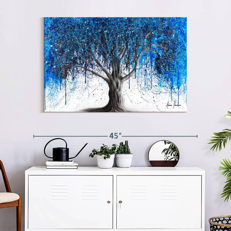 Harnek Blue Moonlight Tree, 26" H x 39" W