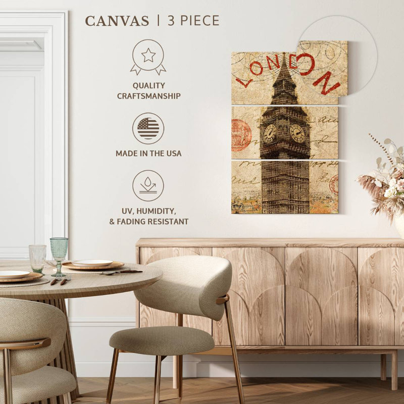 Masam Letter From London, 65" H x 42" W
