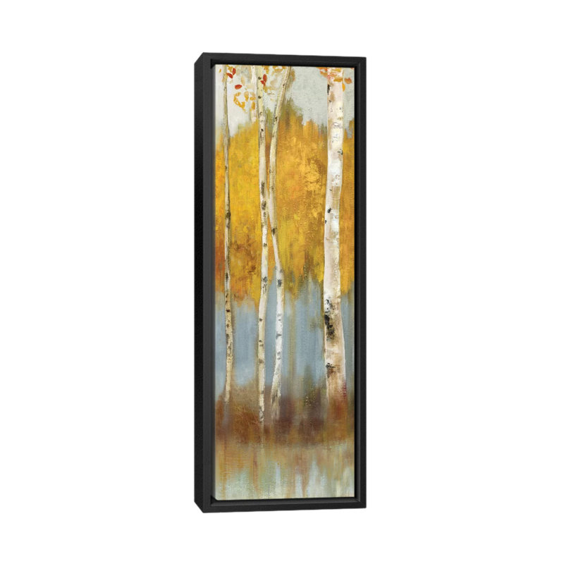 Promise II - impression sur toile tendue, H 36 po x l 12 po x P 1,5 po, Toile avec cadre noir