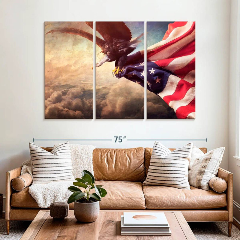 Borges America, 42" H x 65" W