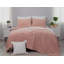 Stone Washed Linen Blend Box Stitch Quilt and Pillow Shams Set-1266474764-1266474766