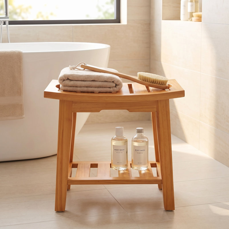 Tabouret de douche 14 po Serene Spaces, 14 po