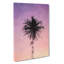 Summer Palm Tree In Abstract - Wrapped Canvas-55339497