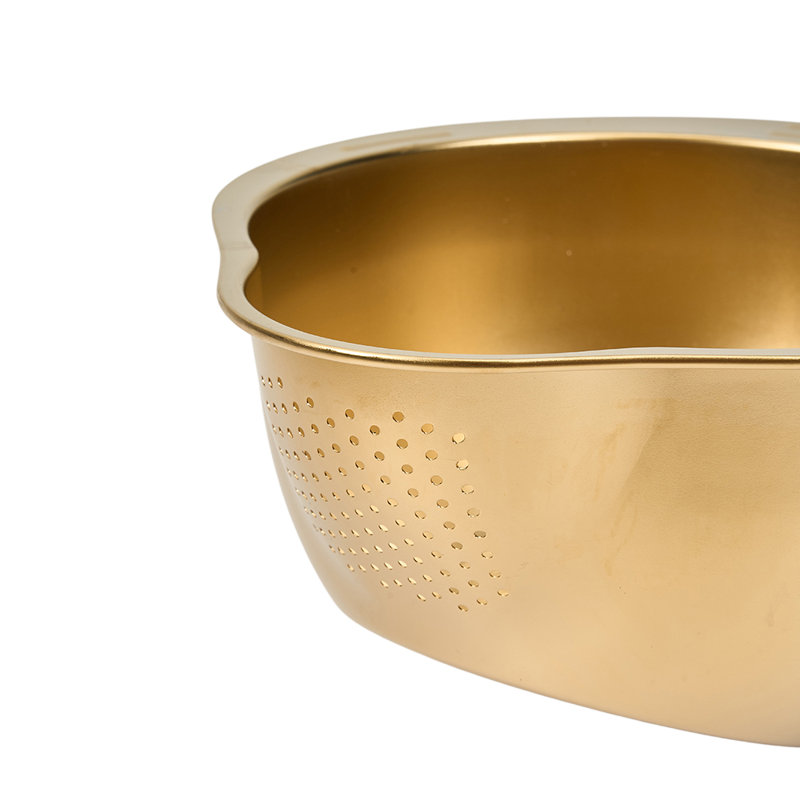 Living And Home Steel Food Strainer