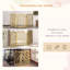 Barrière pour animaux autoportante en bois