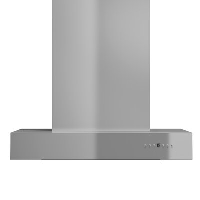 42"" KECOM 700 CFM Ducted Wall Mount Range Hood in Brushed Stainless Steel -  ZLINE, KECOM-42