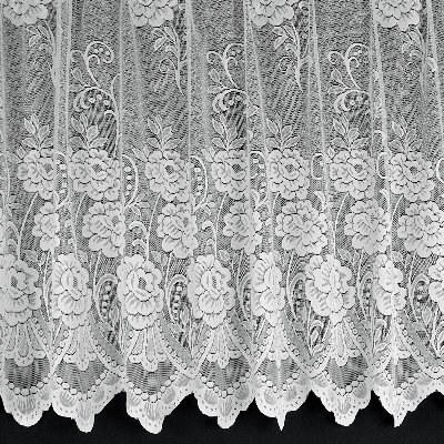 Burritt Lace Semi Sheer Curtain Single Panel