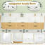 Meuble-lavabo flottant avec lavabo double 84 po Benford-2067356030