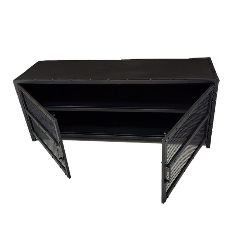 Kimimela Sideboard, Black, 21.65" H x 47.24" W x 15.74" D