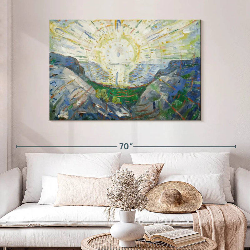 Avery le soleil 1912, H 32 po x l 48 po