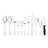 Pfaltzgraff Everyday Simplicity 53-Piece Stainless Steel Flatware Set, Service for 8
