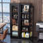 Armoire de rangement pour outils en acier noir simple (pré-percé)-124466119