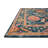 Elmsford Oriental Hand Hooked Wool Blue/Brown Area Rug-770728056