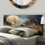 Katrica - Abstract Collages Upholstery Panel Headboard-430186733
