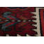 Tapis traditionnel rouge en laine 7 x 11