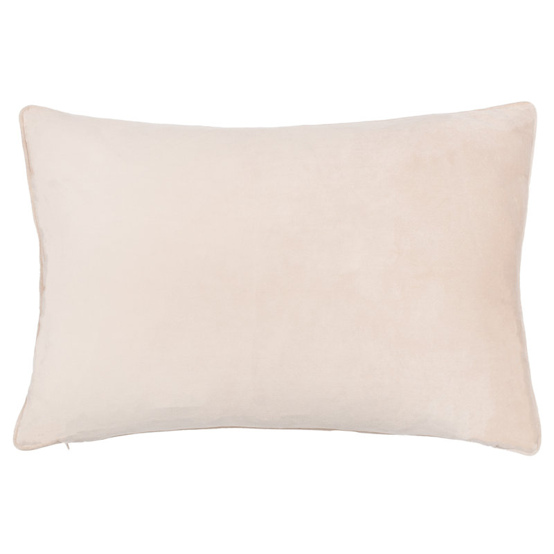 Tresse Abstract Rectangular Throw Cushion, White Abstract
