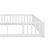 Double Floor Bed With Fence, Guardrails-1649894910