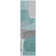 Machine Washable Indoor/Outdoor Xhevrie Teal Rug
