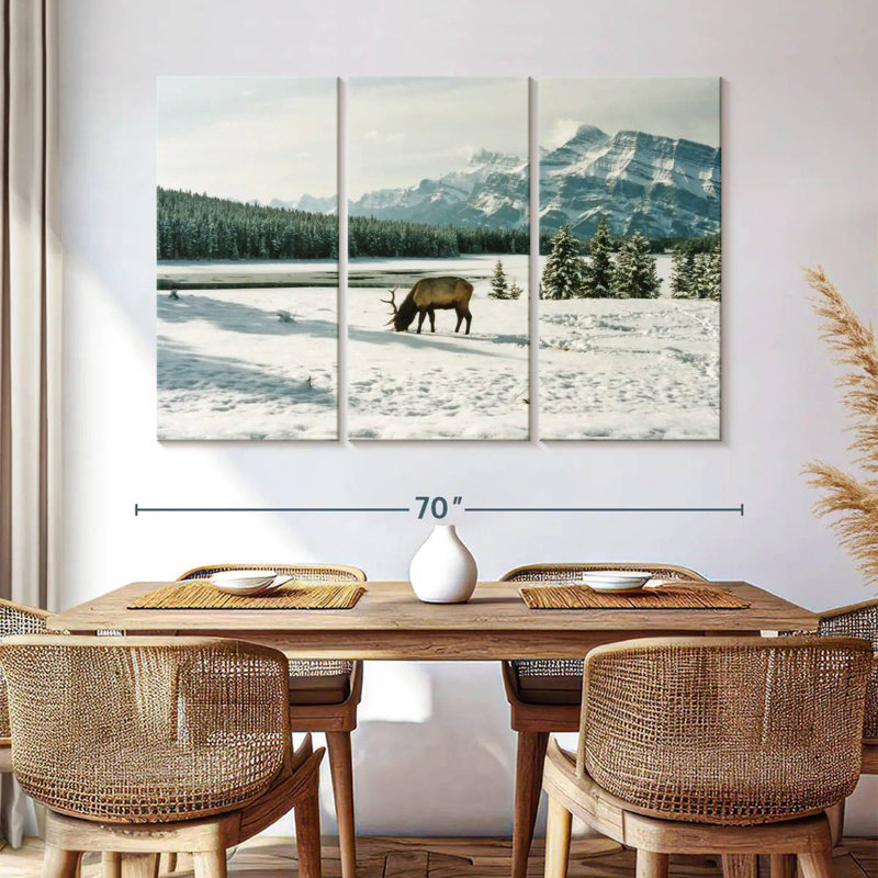 Wapiti Brampt Banff, H 42 po x l 65 po
