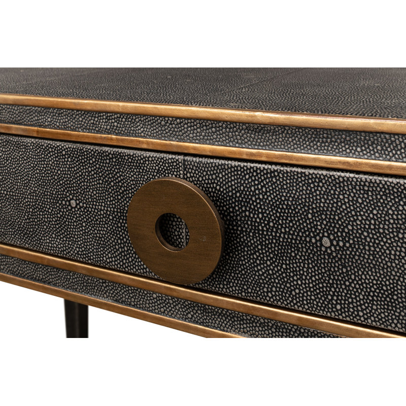Bureau Shagreen Gabriella, Gris antique