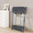 Portable Folding Baby Changing Table with Wheels - Height Adjustable Diaper Station with Waterproof Pad & Storage Organizer for Nursery-1746705058