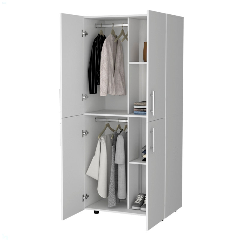 4-Door Armoire