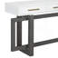 Console élégante avec trois tiroirs, table d'entrée très longue pour vestibule, couloir, salon, vestibule, couloir-423499410