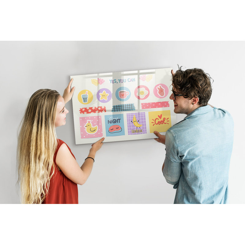 Magnetic Glass Dry Erase Board