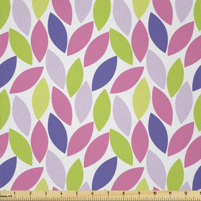 Cydnie Leaf Natural Botanic Fabric
