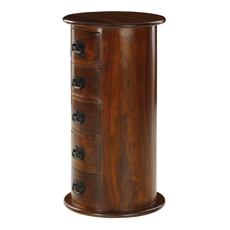 Sanabria 40cm W Solid Wood Bedside Table