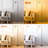 Demerrick 66.1" Arched Floor Lamp with Two LED Bulbs Included and Glass Shade-678859169