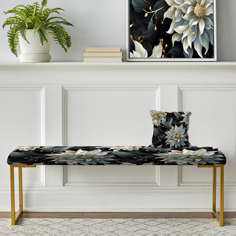 Banc beige et bleu Elegance - Glam