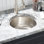 Calverton Signature Hardware 16.375" Circular Stainless Steel Undermount Prep Sink