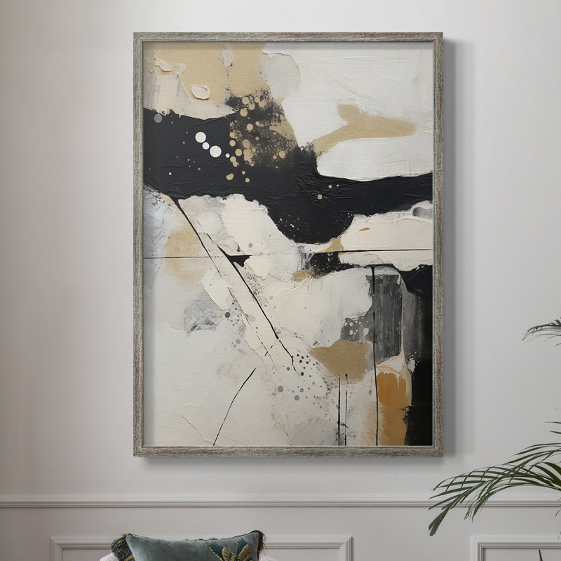 ABSTRACT Series DI Framed Print - Solid Wood