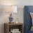 Alekya Ceramic Table Lamp with USB Ports & Type C