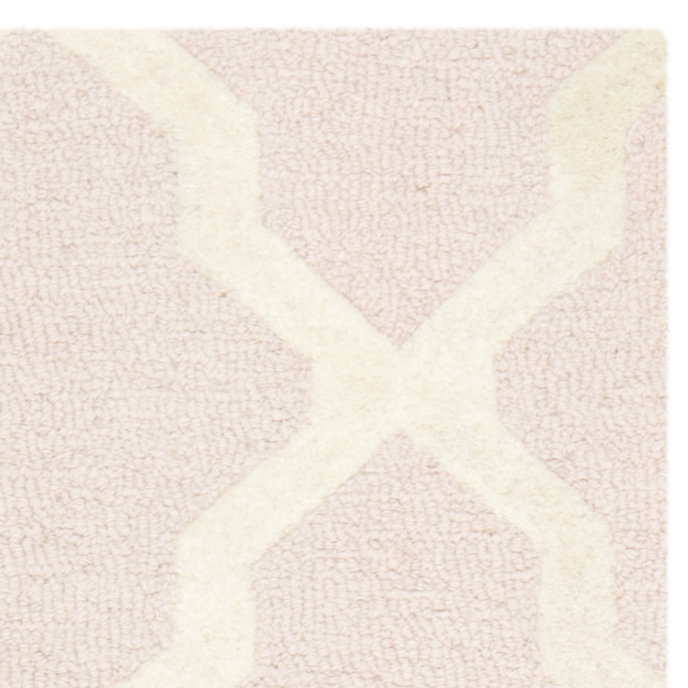 Valle Geometric Wool Hand Woven Area Rug, Runner 76 x 244 cm