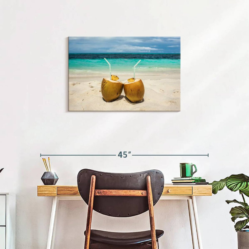 Yarlin Tropical Coconut Drinks, 20" H x 30" W
