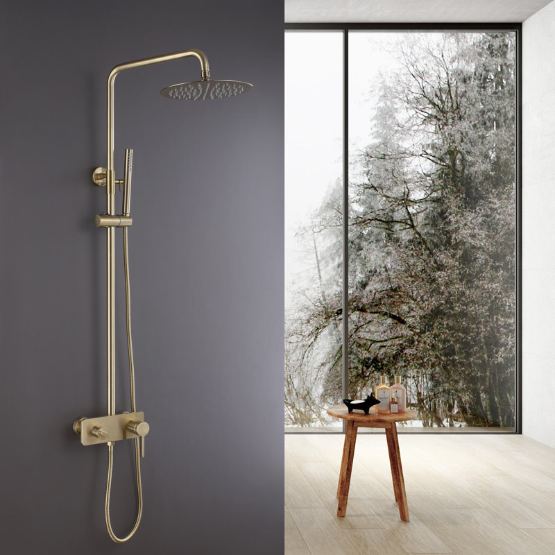 Robinet de douche avec valve brute
